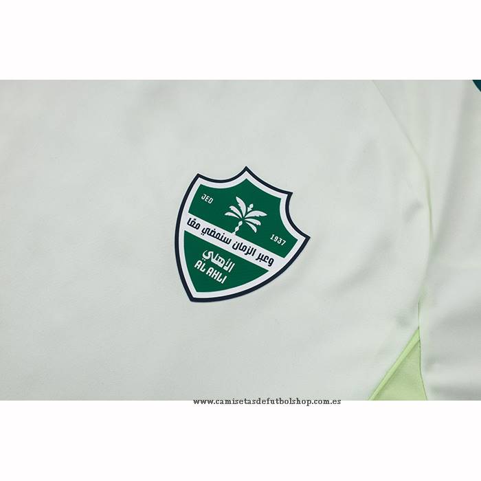 Chandal del Al-Ahli Saudi 25-26 Manga Corta Blanco - Pantalon Corto